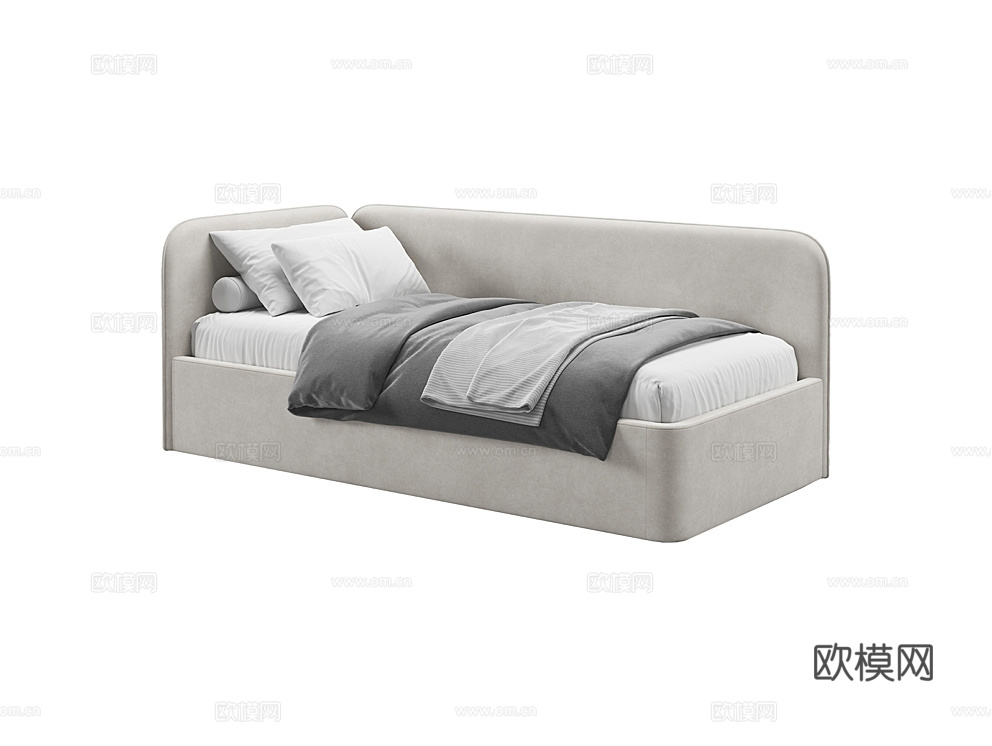MEBELFORM 儿童床 沙发床3d模型下载（渲染图1）