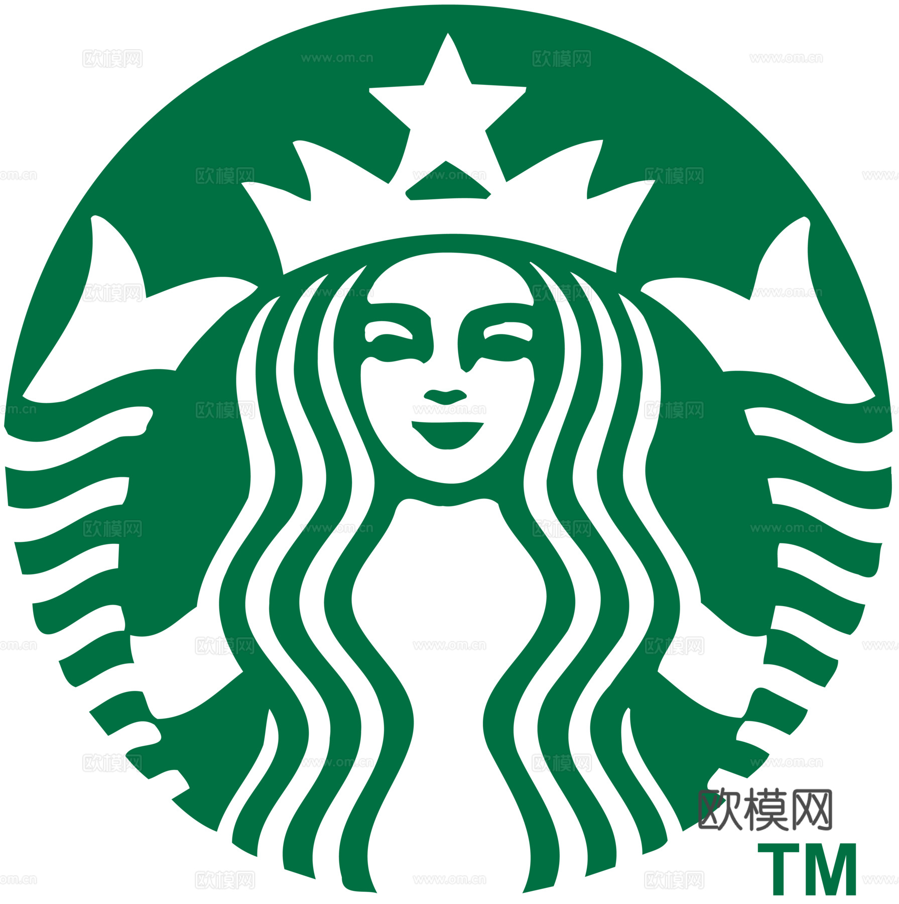 星巴克，咖啡店logo，商标logo29