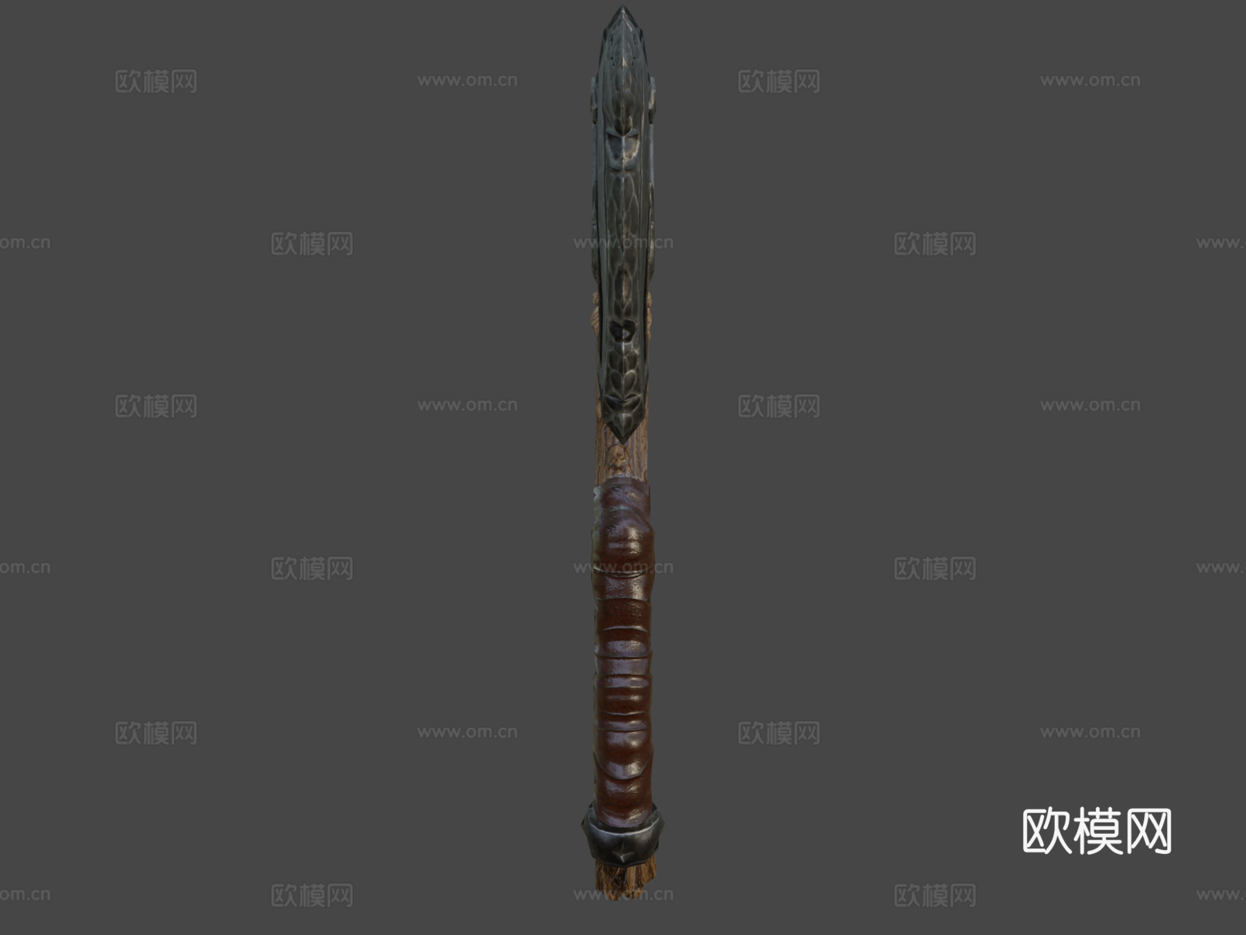 战斧3d模型下载（渲染图8）