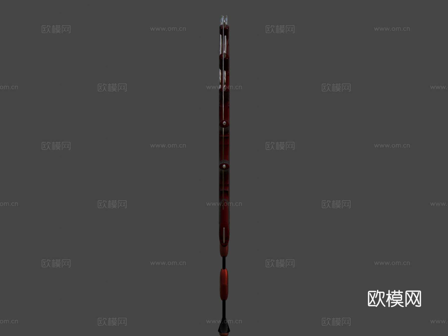 三龙爪巨剑修订版3d模型下载（渲染图6）