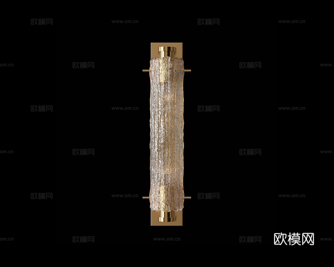 Cloyd 轻奢壁灯3d模型下载（渲染图3）