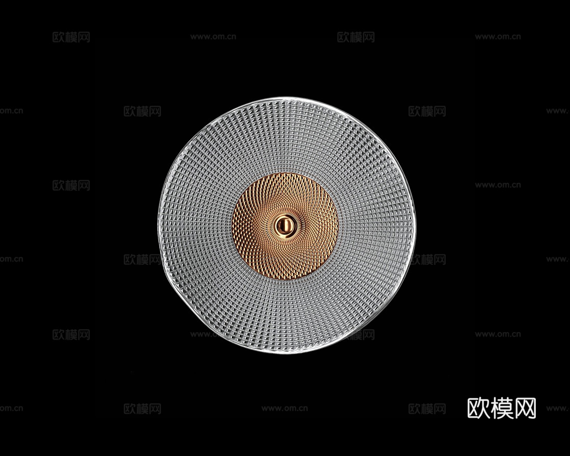 Cloyd 轻奢壁灯3d模型下载（渲染图1）