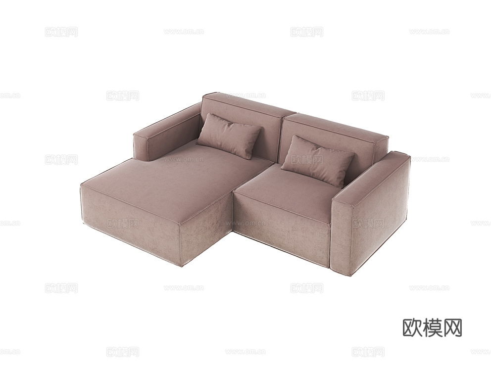 MEBELFORM 双人沙发 沙发床3d模型下载（渲染图4）