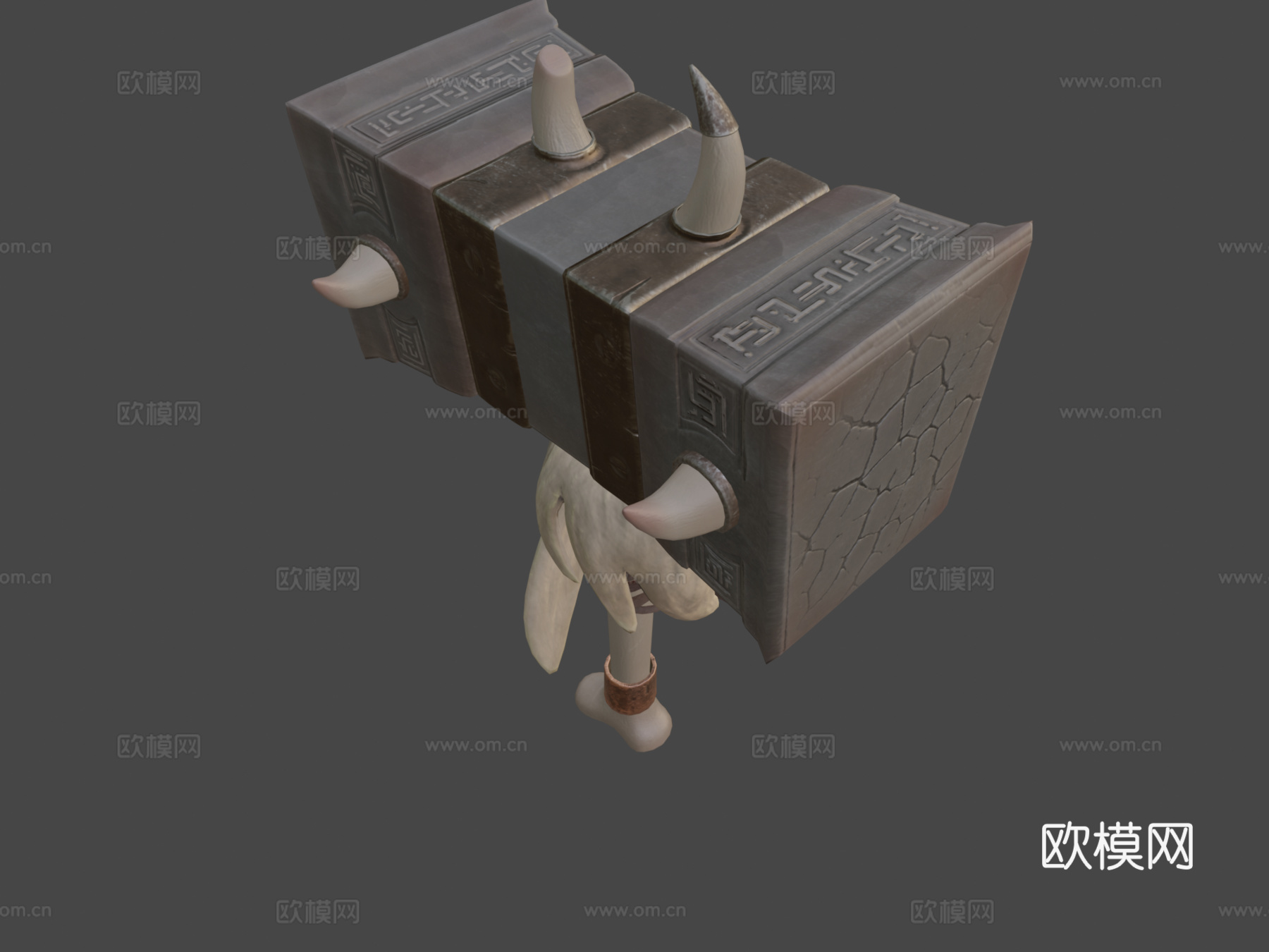 锤子3d模型下载（渲染图7）