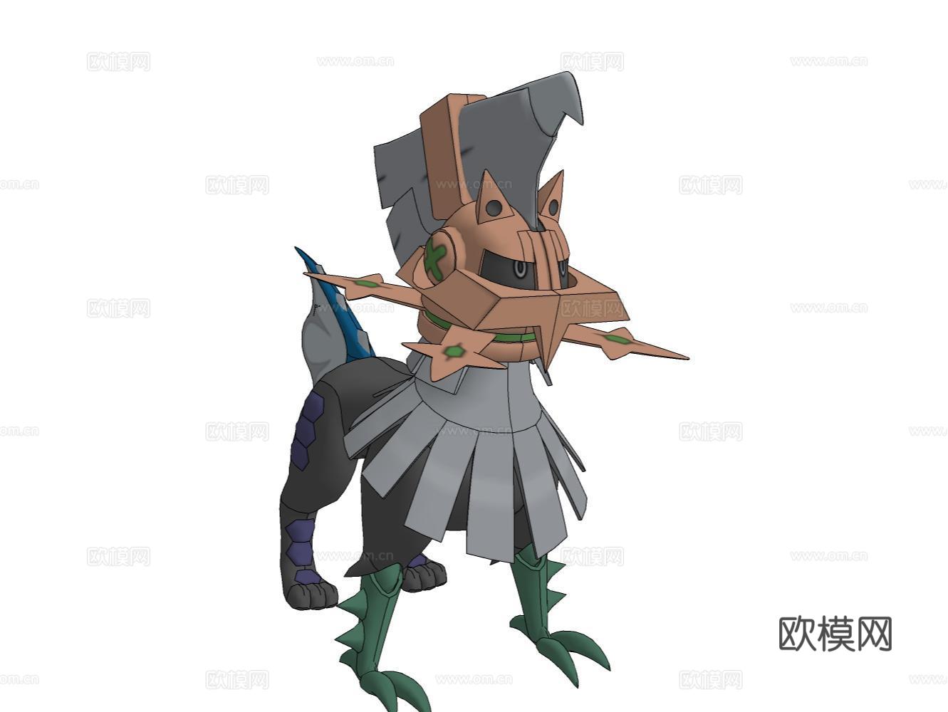 家居饰品灯具器材小品su模型