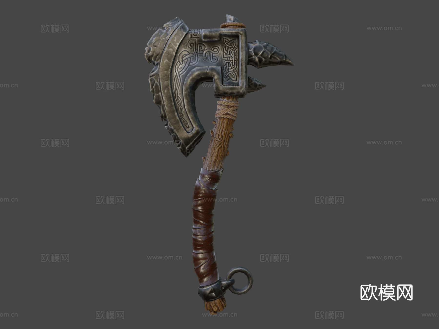 战斧3d模型下载（渲染图7）
