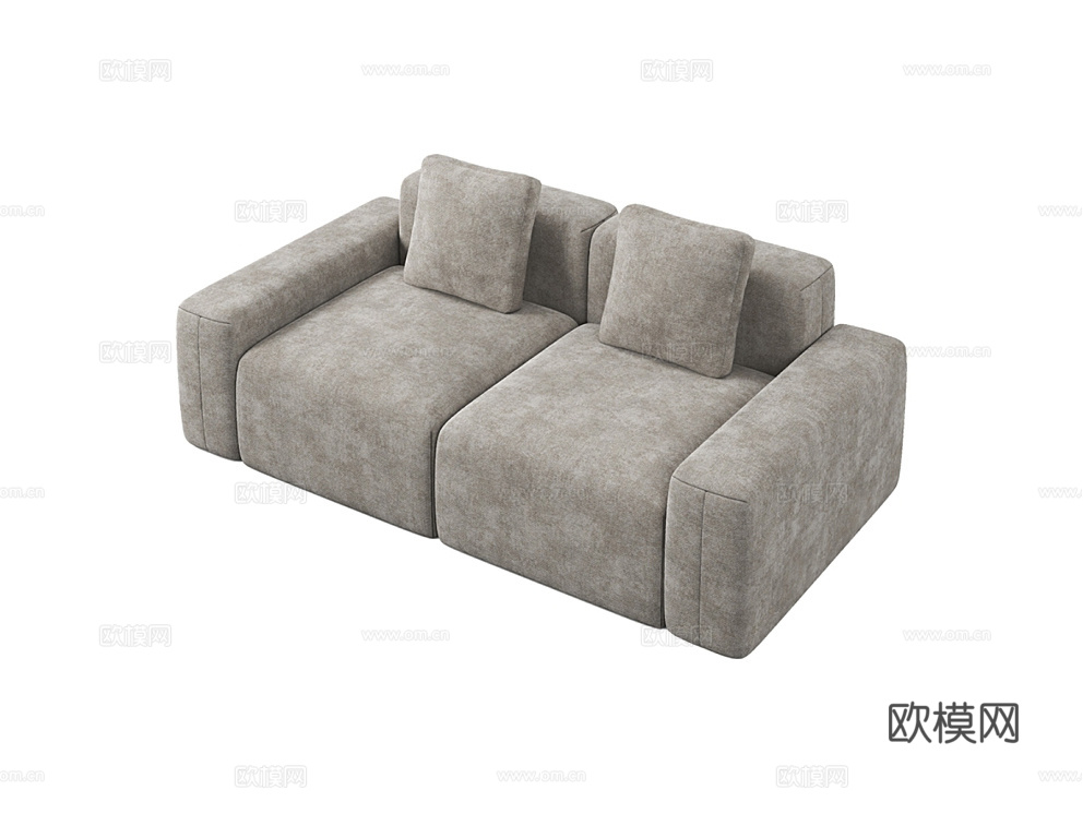 MEBELFORM 二人沙发 沙发床3d模型下载（渲染图1）