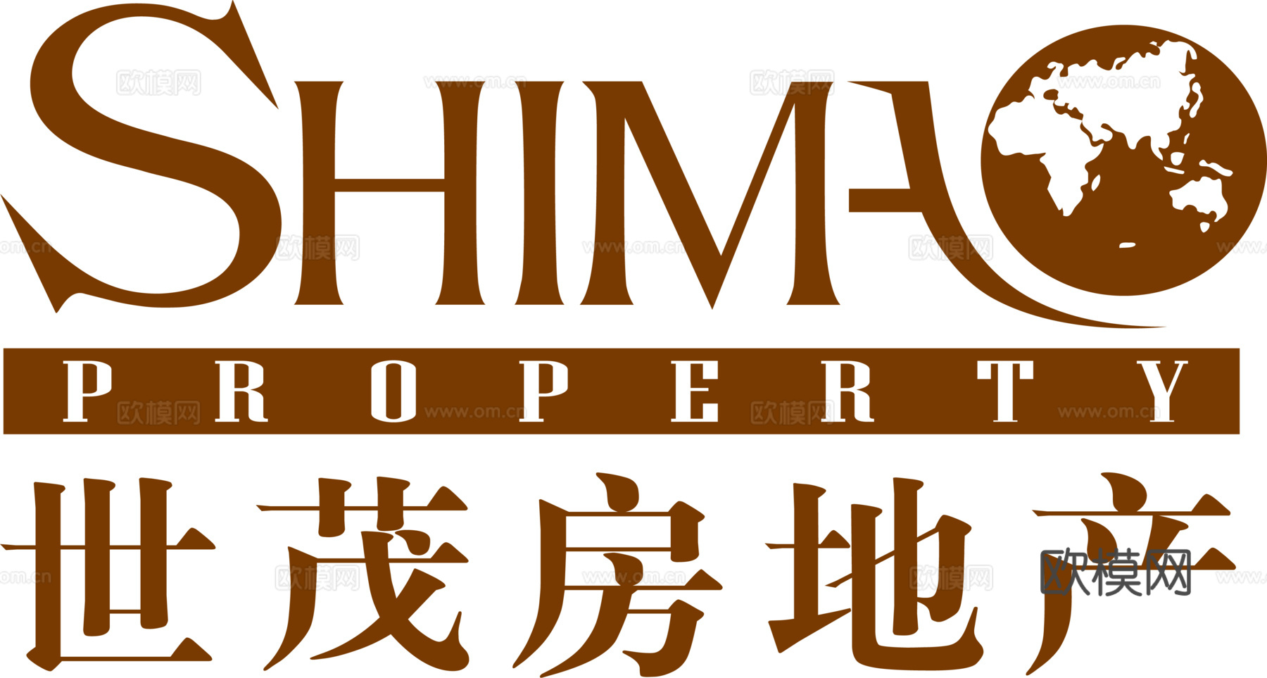 世贸房地产，房地产商logo下载