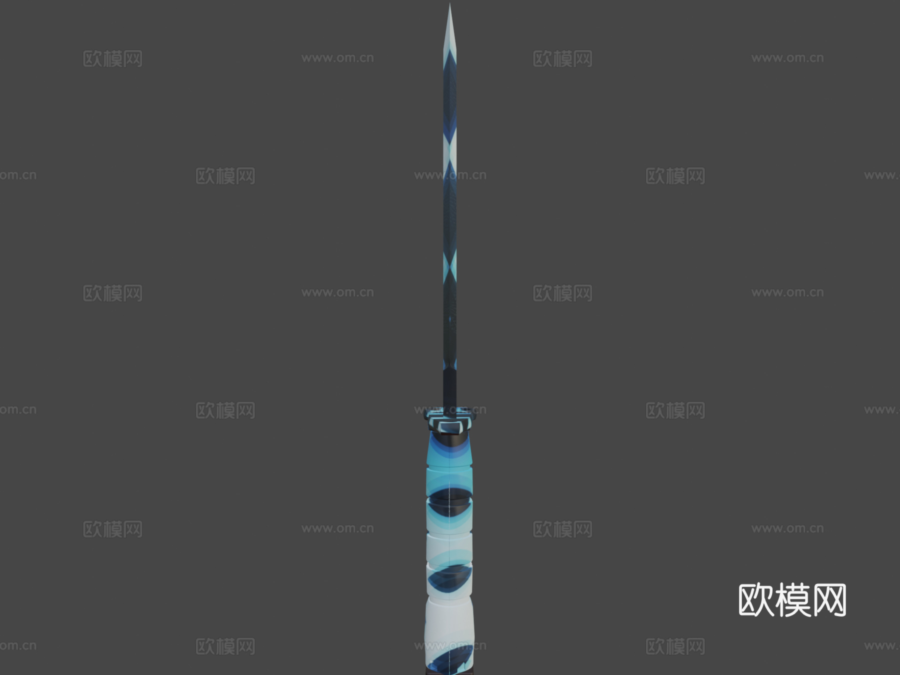 质子刺刀3d模型下载（渲染图7）