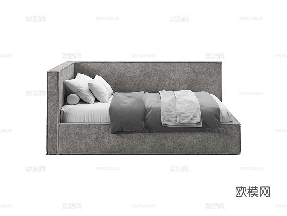 MEBELFORM 儿童床 沙发床3d模型下载（渲染图2）