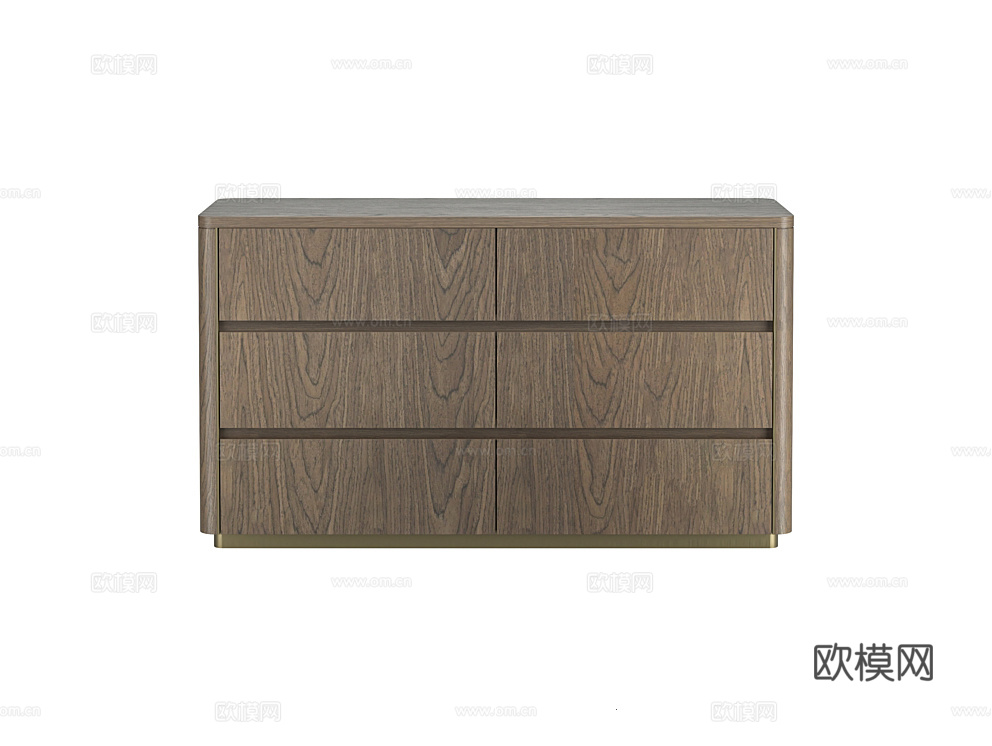 Fratelli Barri 六斗柜3d模型下载（渲染图2）