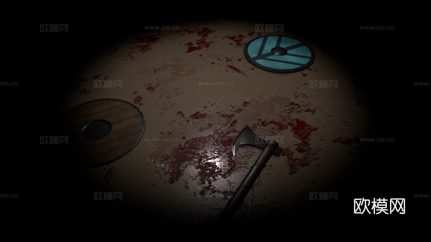 维京之战3d模型下载（渲染图1）