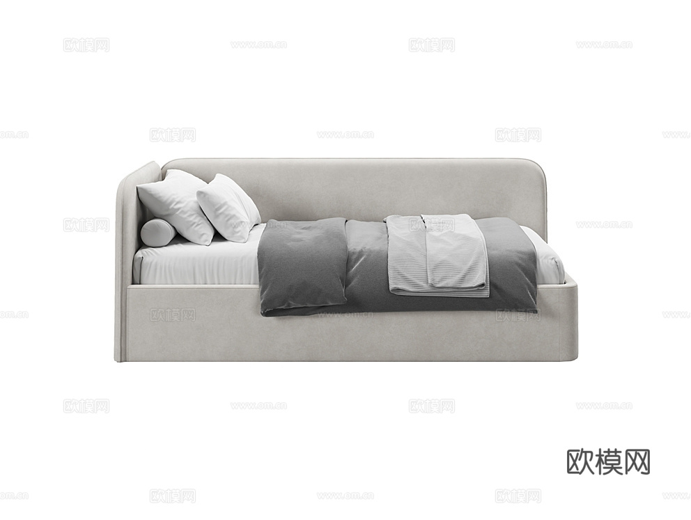 MEBELFORM 儿童床 沙发床3d模型下载（渲染图2）