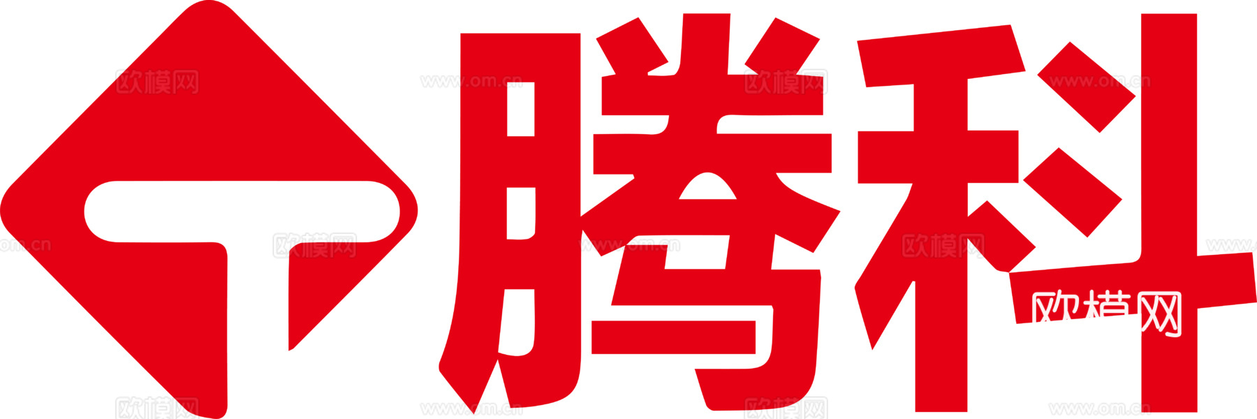 腾科教育，培训机构logo。商标logo40