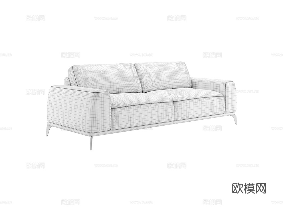 MEBELFORM 双人沙发3d模型下载（渲染图5）