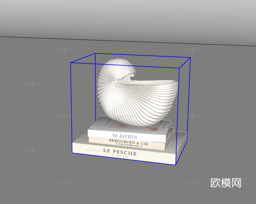 摆件组合su模型