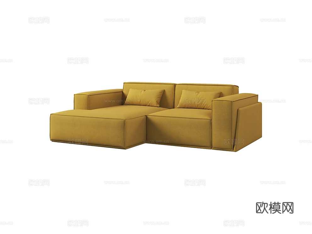 MEBELFORM 二人沙发 沙发床3d模型下载（渲染图1）