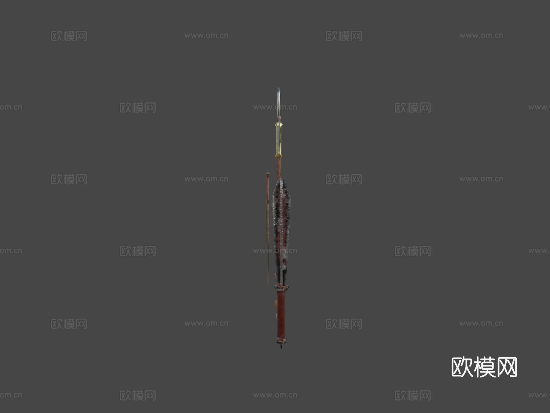 武器阵容3d模型下载（渲染图6）