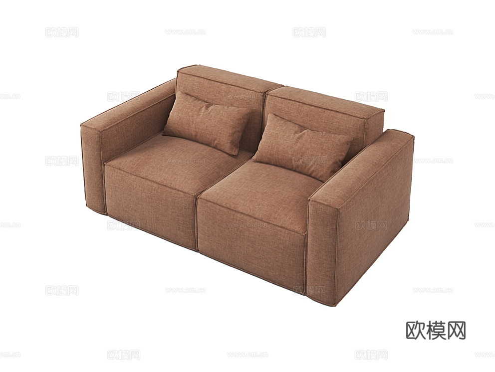 MEBELFORM 二人沙发3d模型下载（渲染图3）