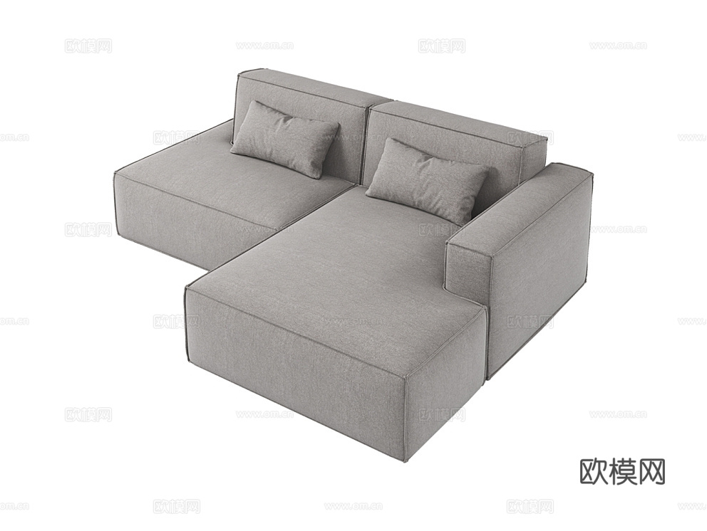 MEBELFORM 二人沙发 沙发床3d模型下载（渲染图4）