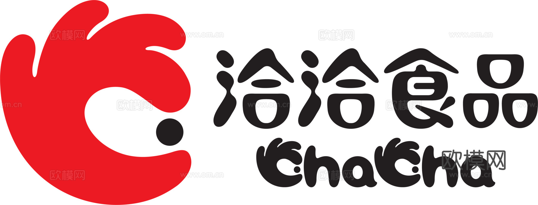 恰恰2，食品零食logo