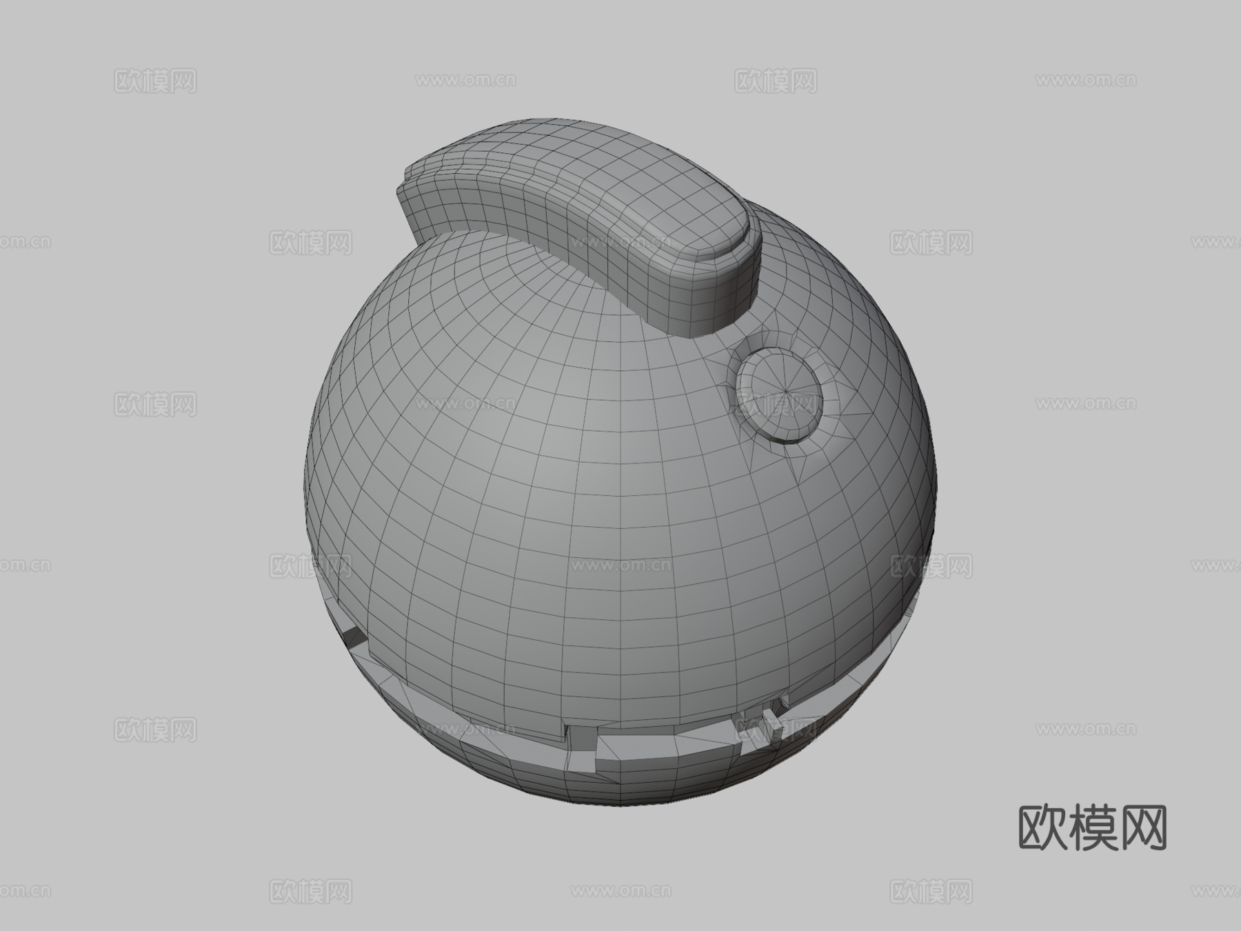 热能引爆器3d模型下载（渲染图3）