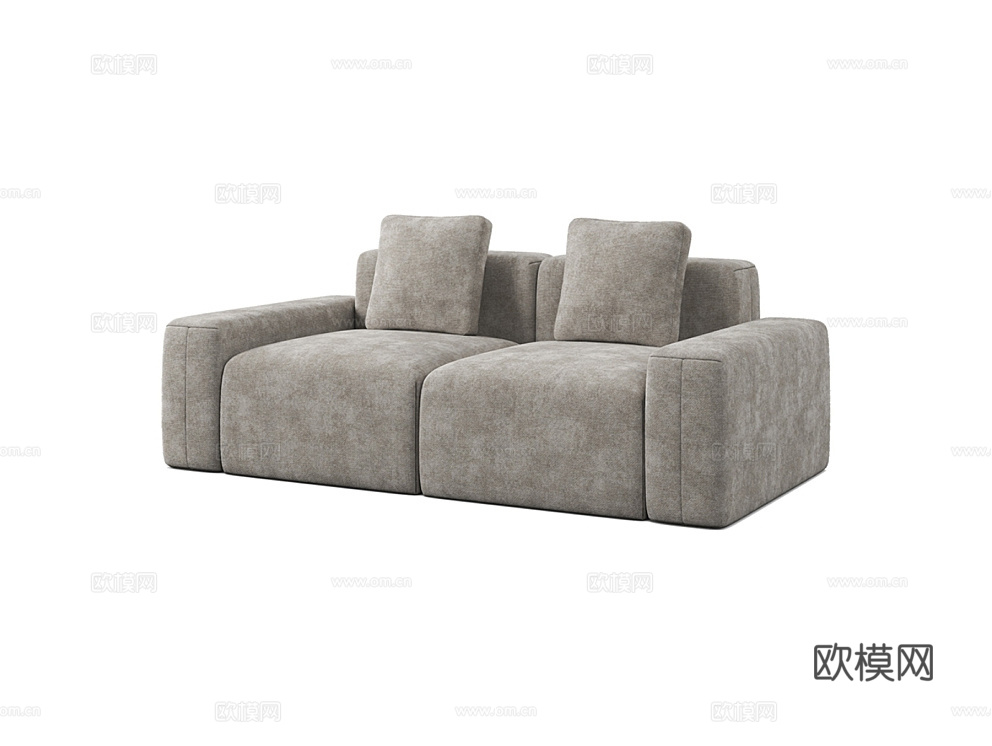 MEBELFORM 二人沙发 沙发床3d模型下载（渲染图2）
