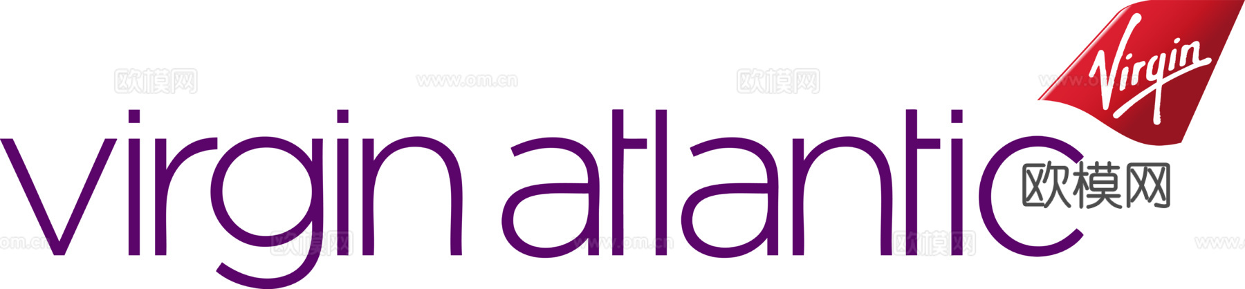维珍航空，航空航天logo