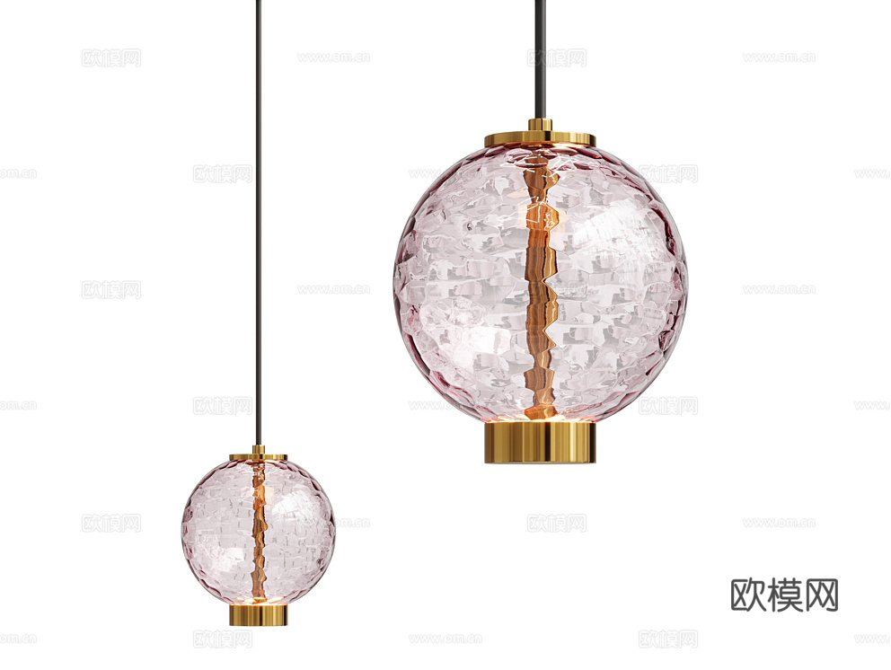 Pendant 小吊灯3d模型下载（渲染图1）