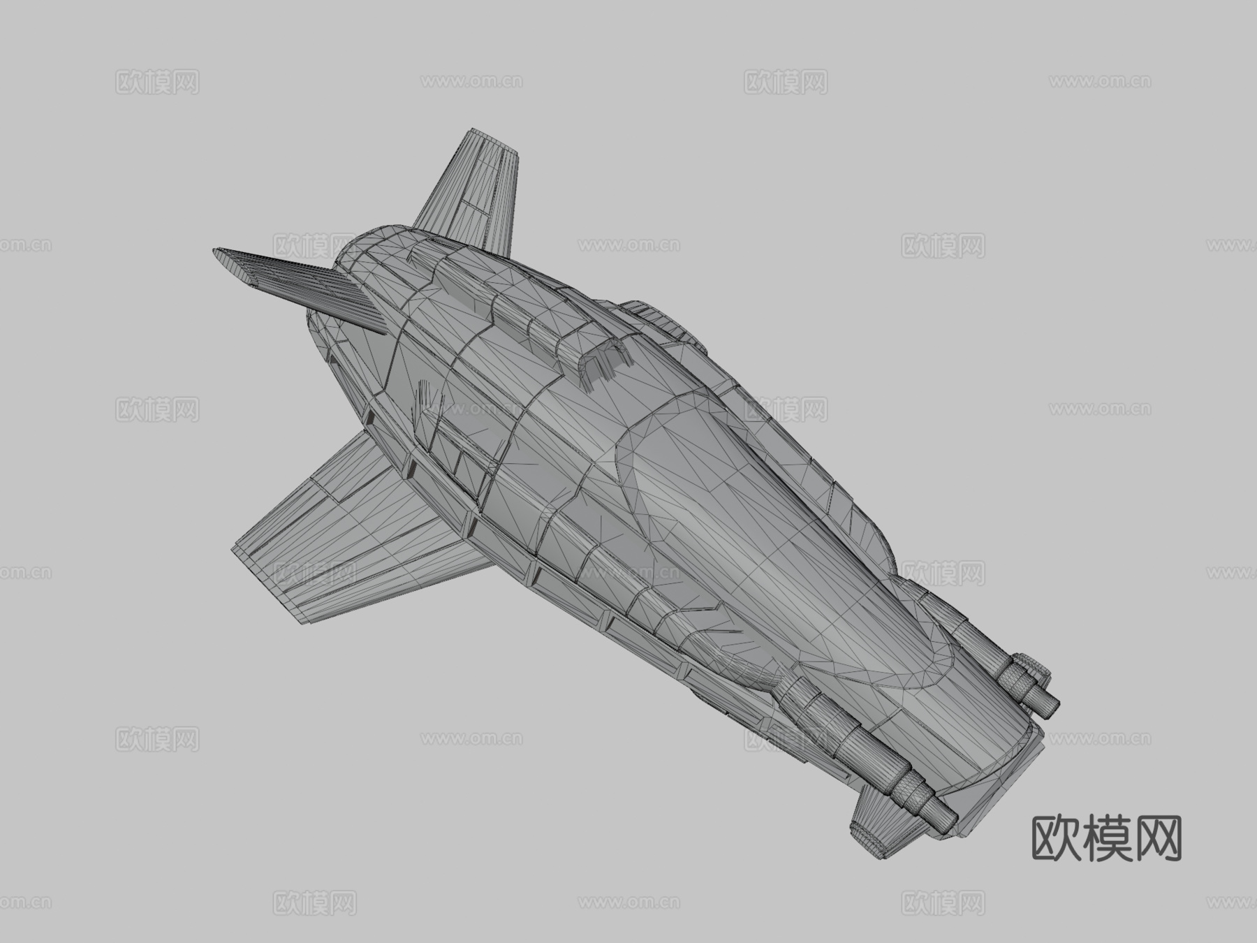 RI猎鹰f73d模型下载（渲染图3）