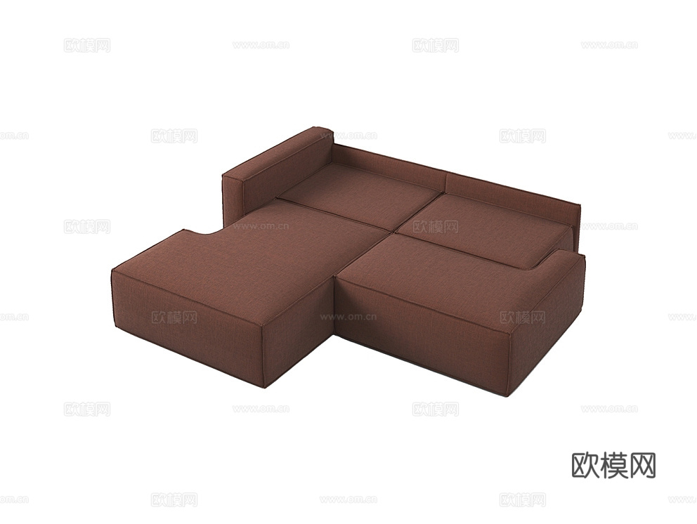 MEBELFORM 二人沙发 沙发床3d模型下载（渲染图2）