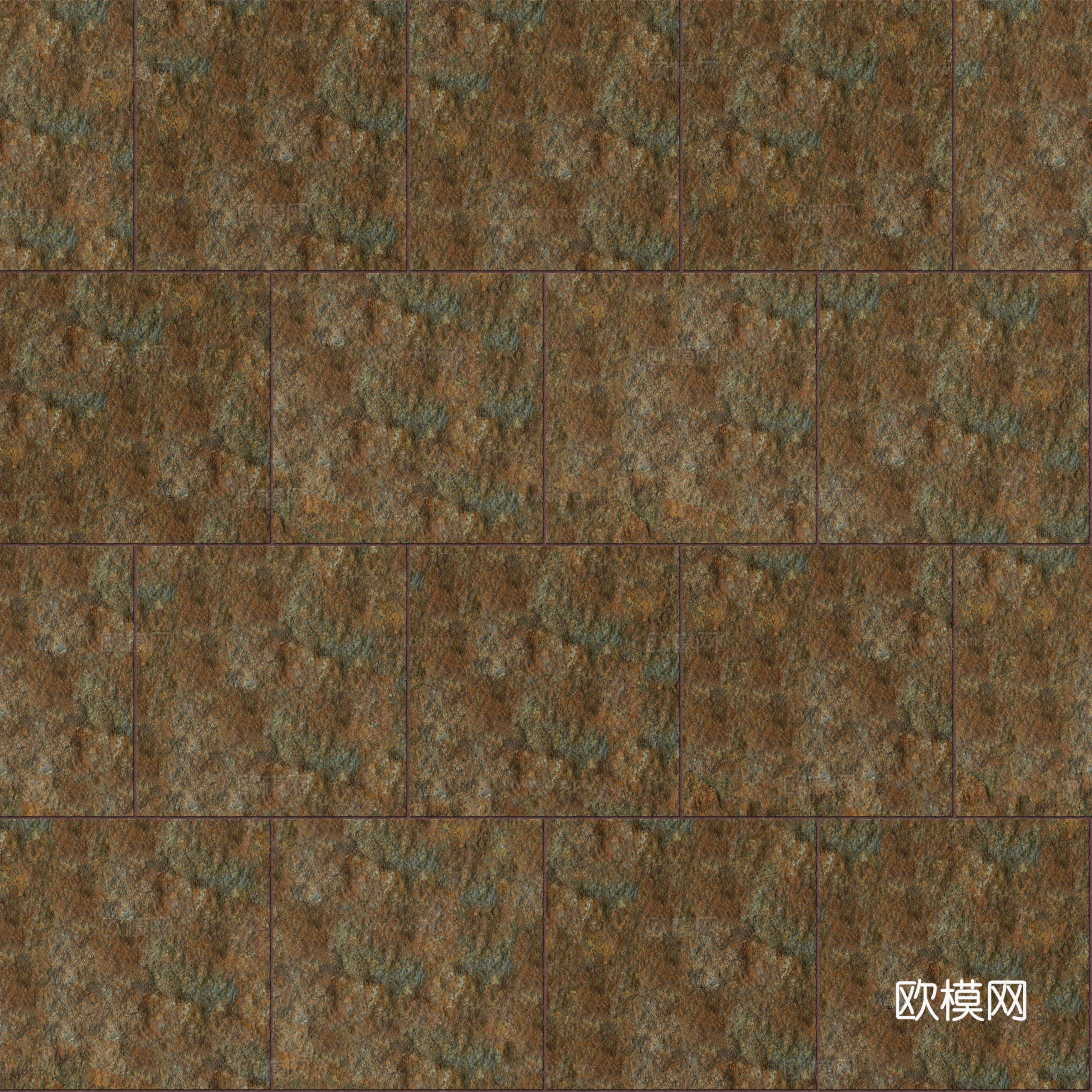 暗红色红色砂岩-方形错缝-横向3