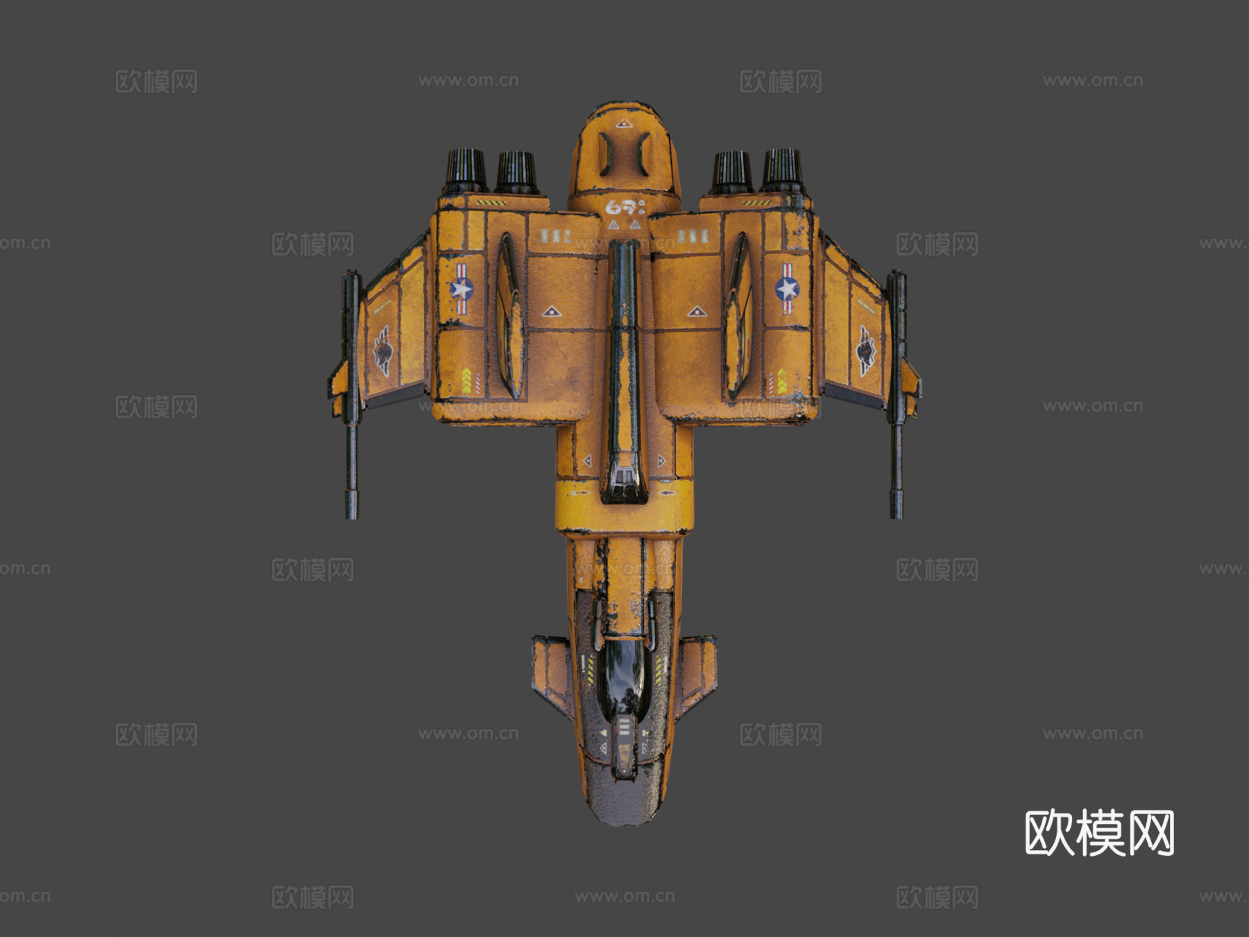 RI挥发号3d模型下载（渲染图8）