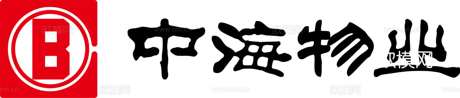 中海物业，物业管理logo