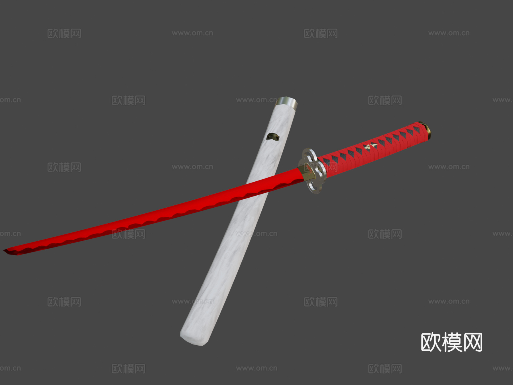 武士刀v.23d模型下载（渲染图8）