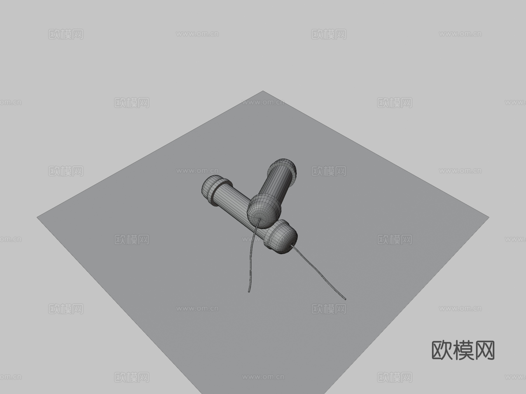 管状炸弹3d模型3d模型下载（渲染图3）