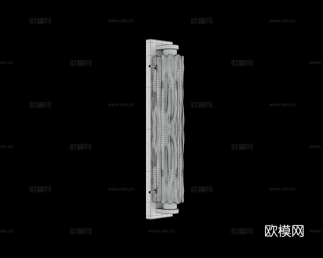 Cloyd 轻奢壁灯3d模型下载（渲染图2）
