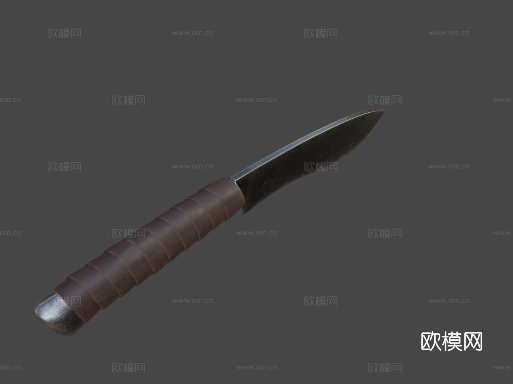 猎刀3d模型下载（渲染图7）