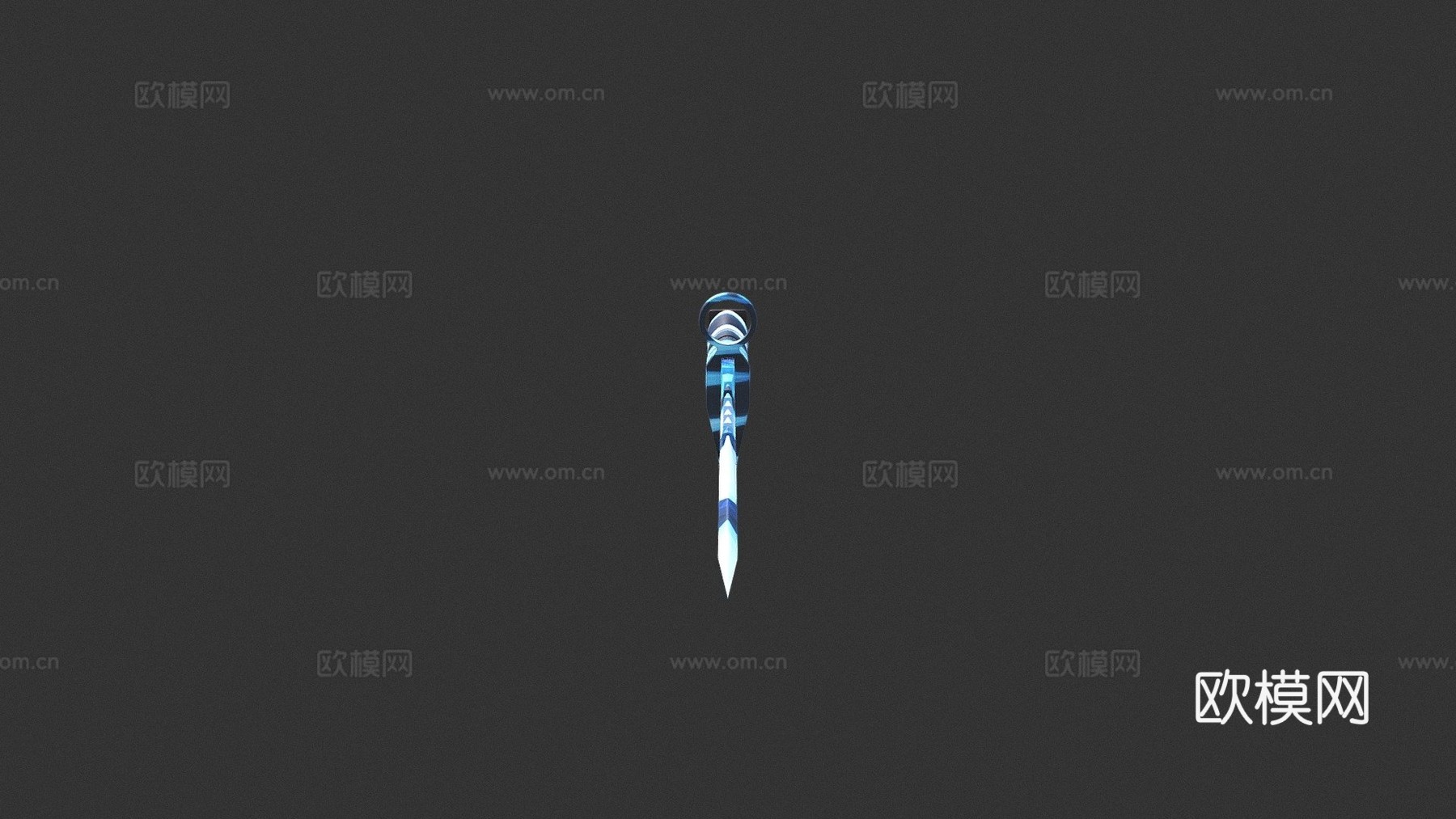 质子刺刀3d模型下载（渲染图1）