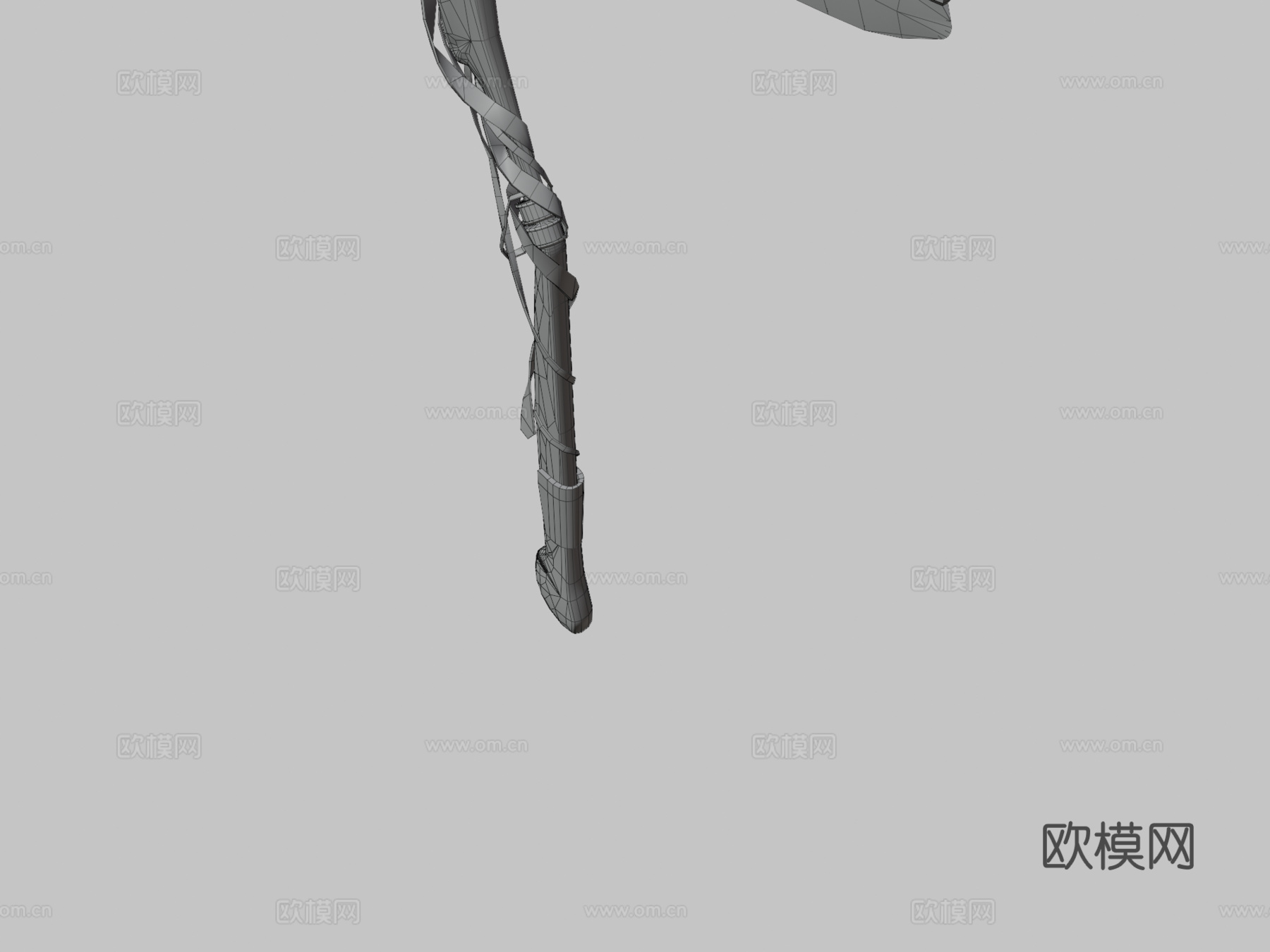 诅咒镰刀3d模型下载（渲染图3）