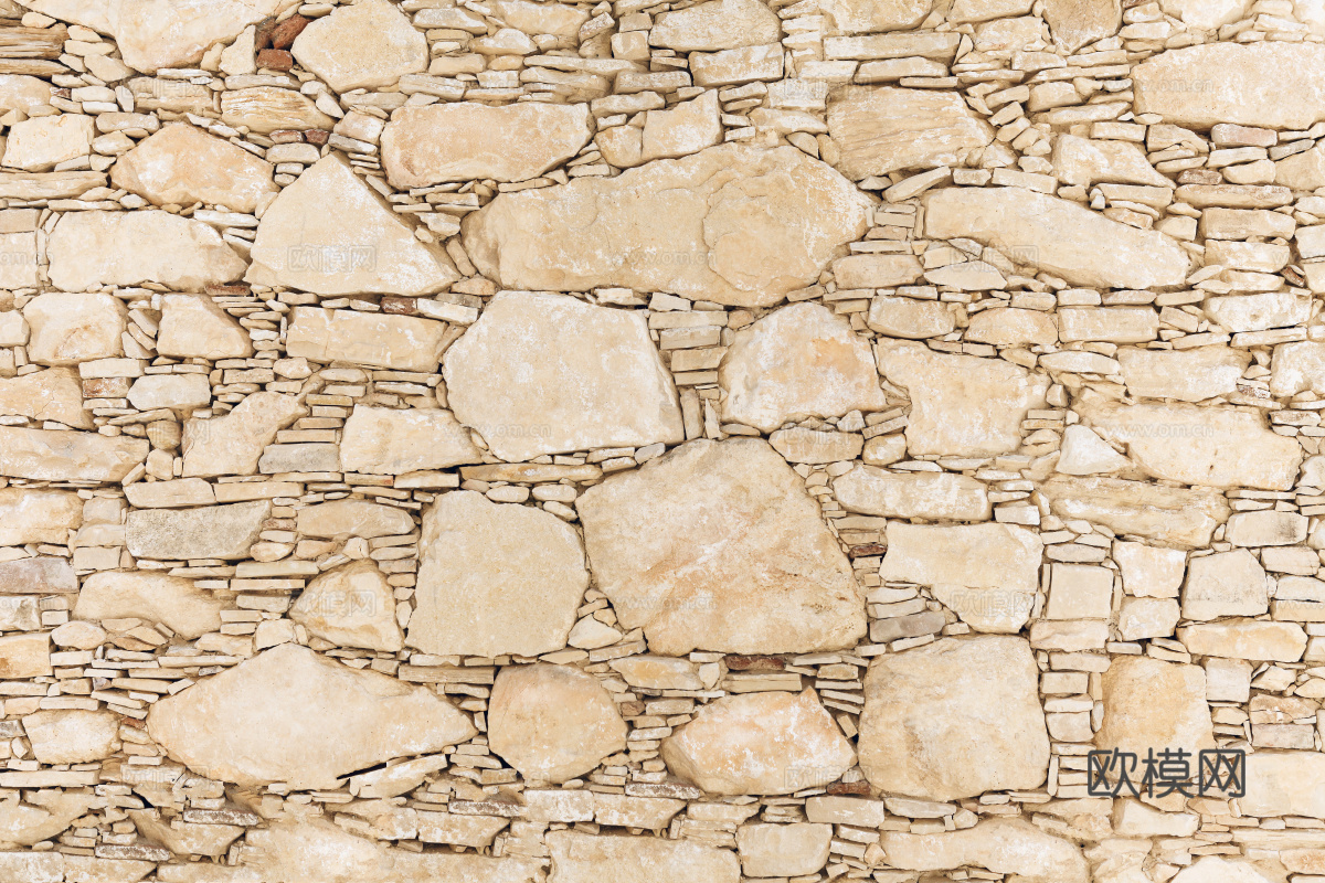 不规则多边形干垒石，自然毛石肌理142下载
