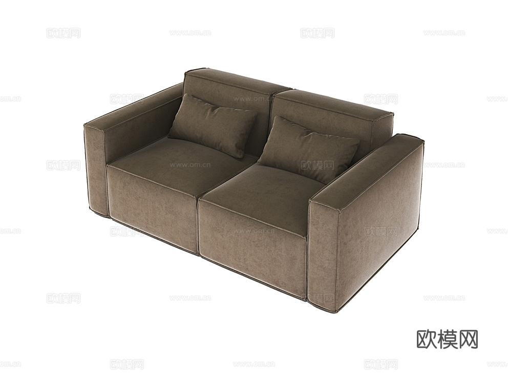 MEBELFORM 双人沙发3d模型下载（渲染图4）