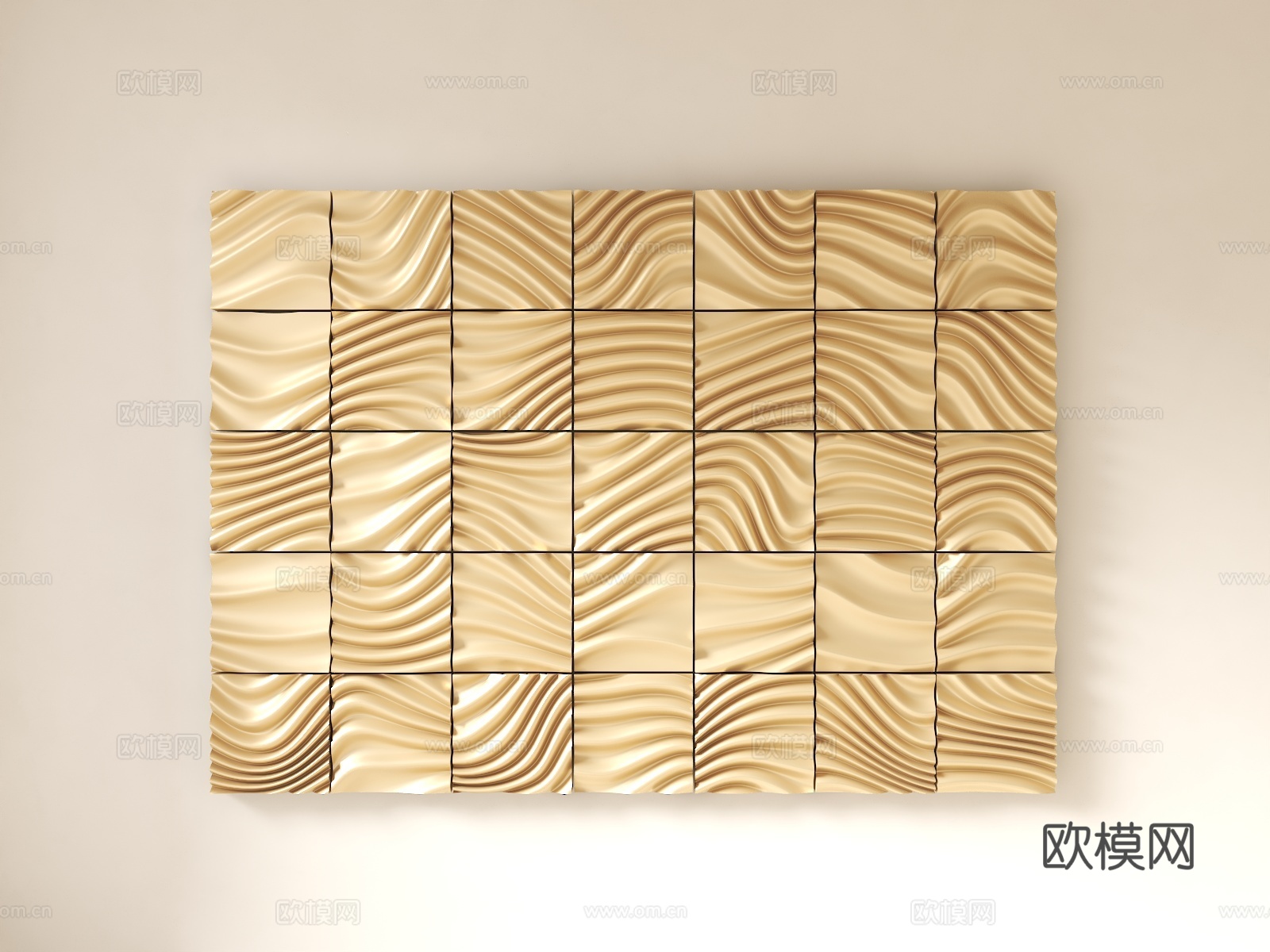 异形挂件 现代波纹背景墙 现代异形背景墙 波浪墙饰 现代波浪su模型