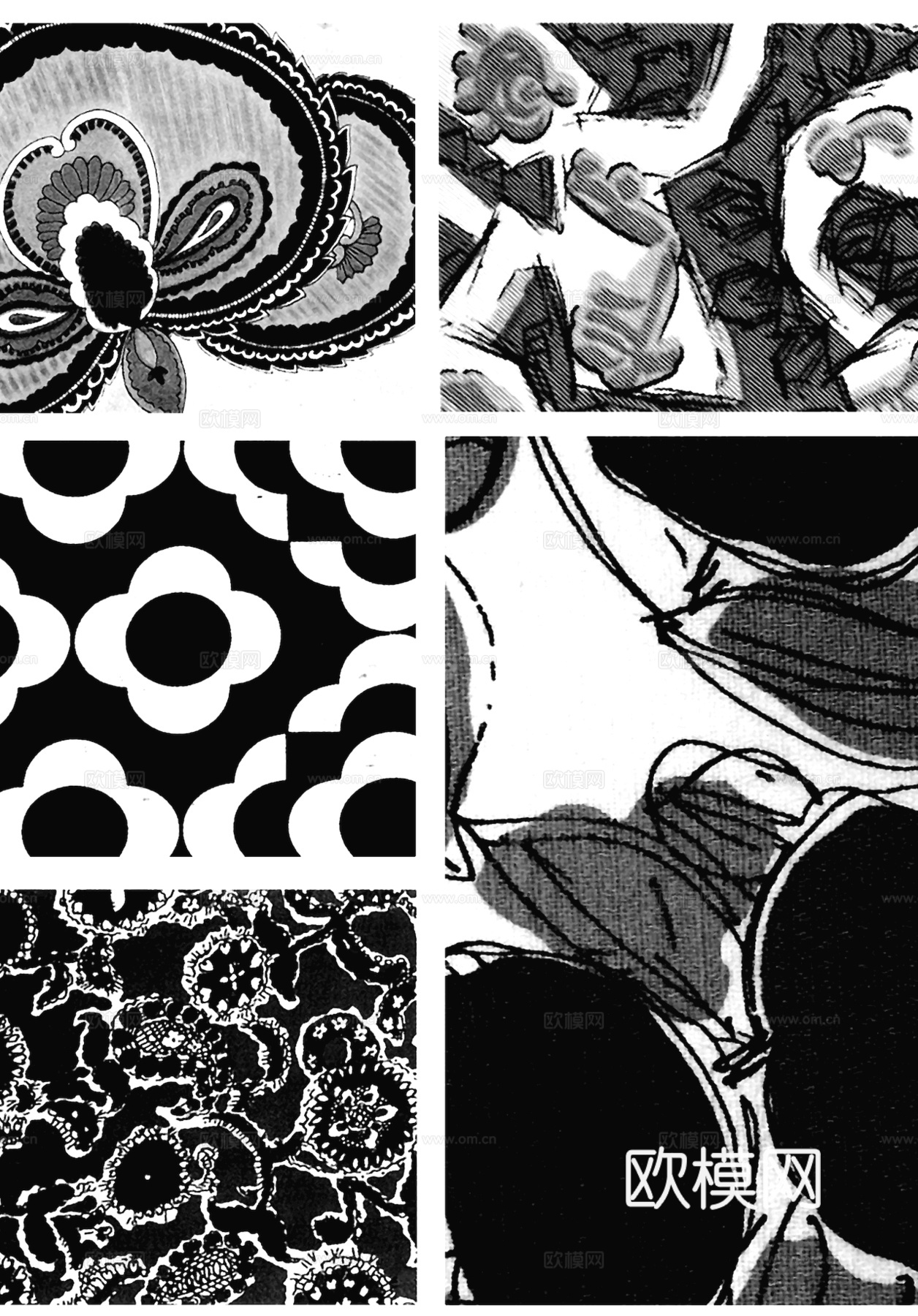 黑白遮罩通道黑白凹凸高光遮罩线条花纹纹理水泥做旧脏旧墙面下载