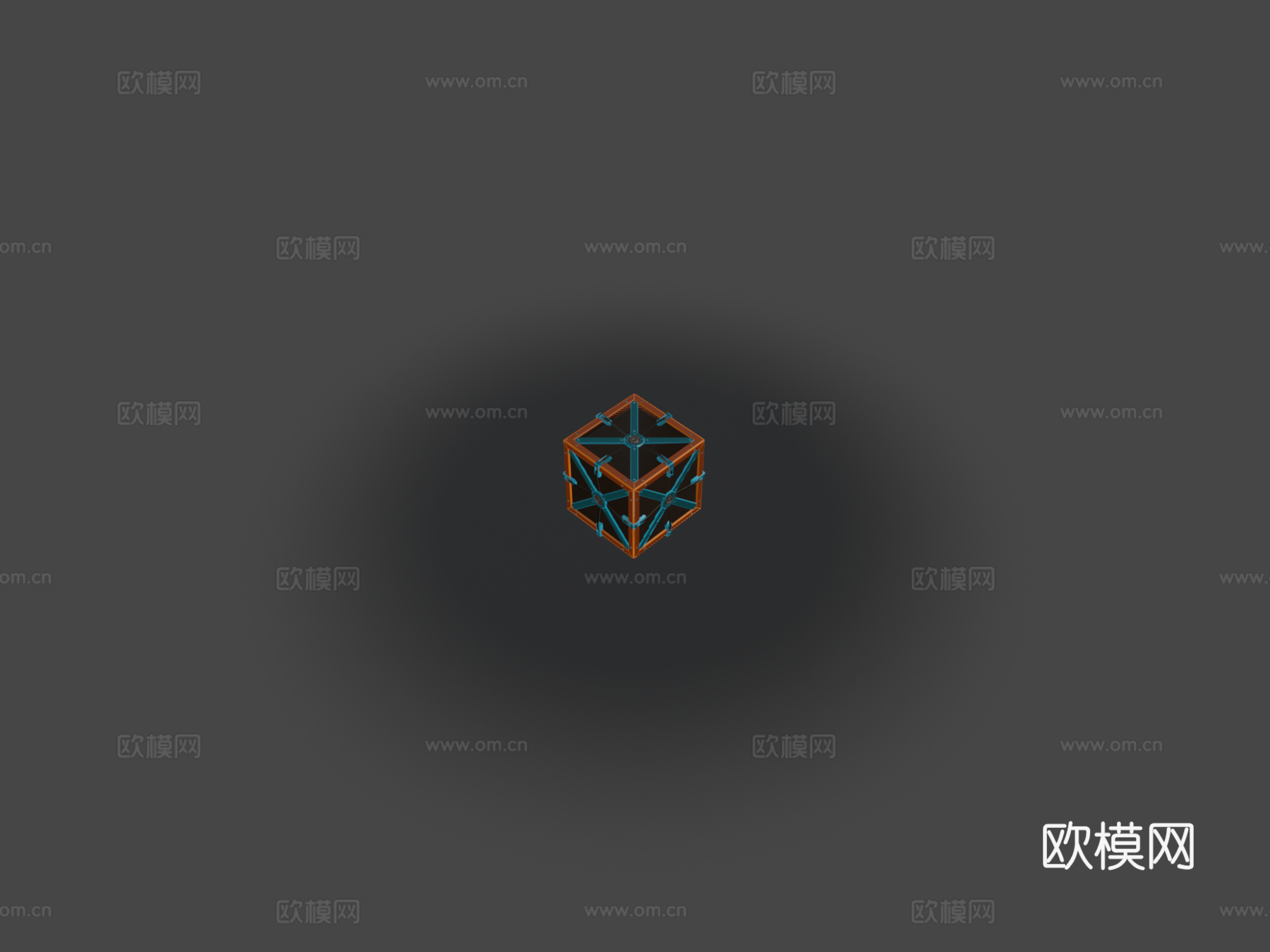 立方体机器人3d模型下载（渲染图7）