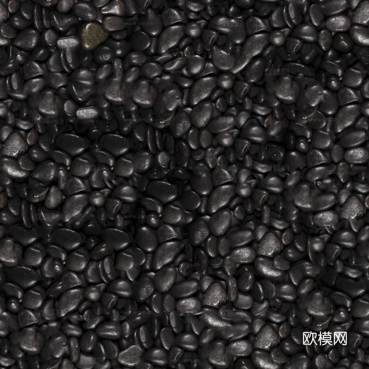 黑色鹅卵石贴图14