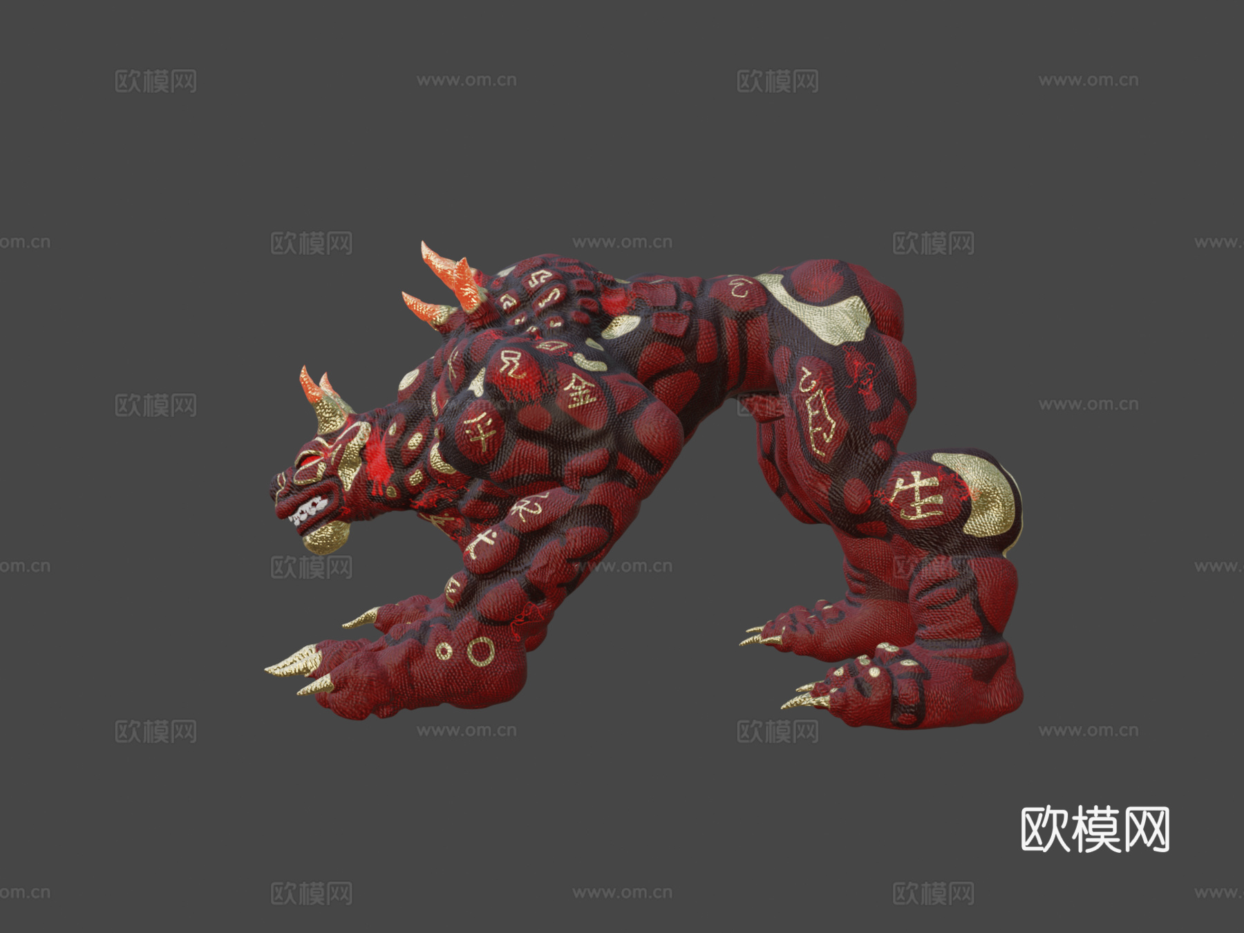 东方神明3d模型下载（渲染图6）