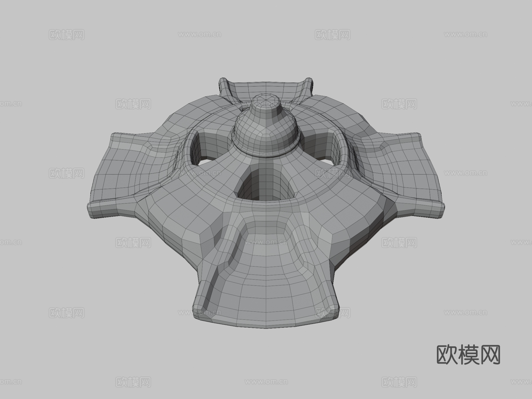 矿工Z星际港口1战魂Marc Gauvin3d模型下载（渲染图3）