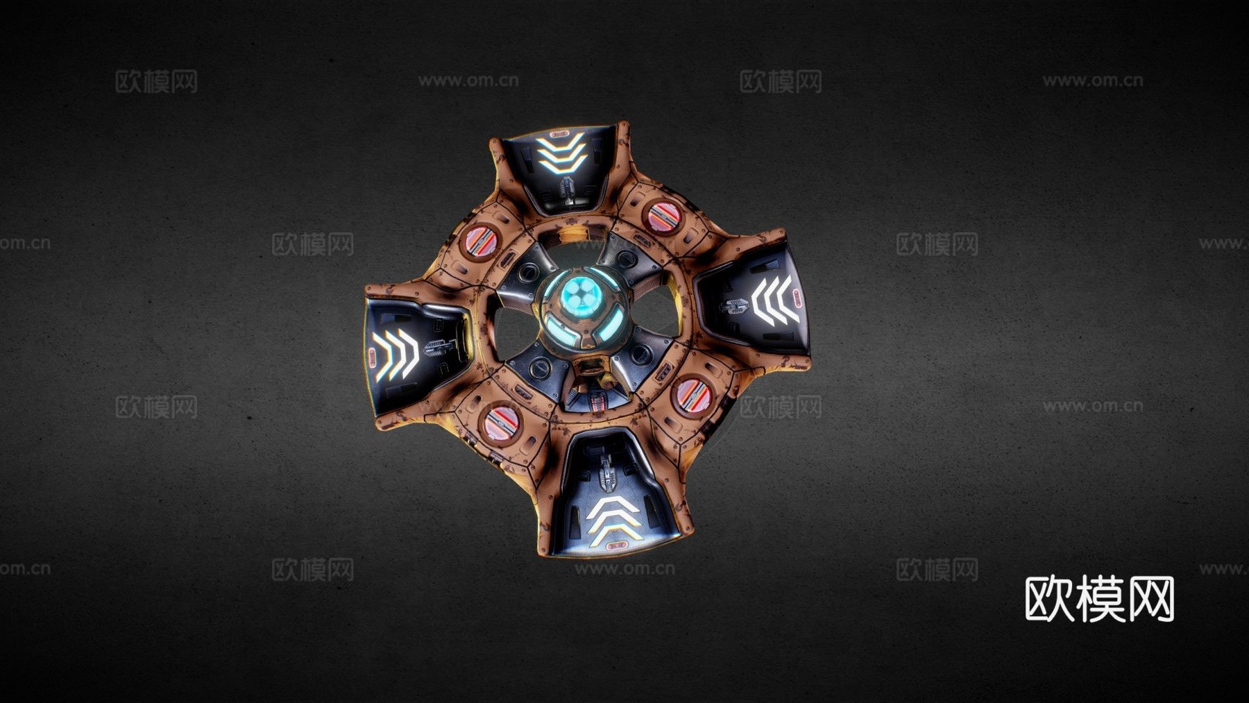 矿工Z星际港口1战魂Marc Gauvin3d模型下载（渲染图1）