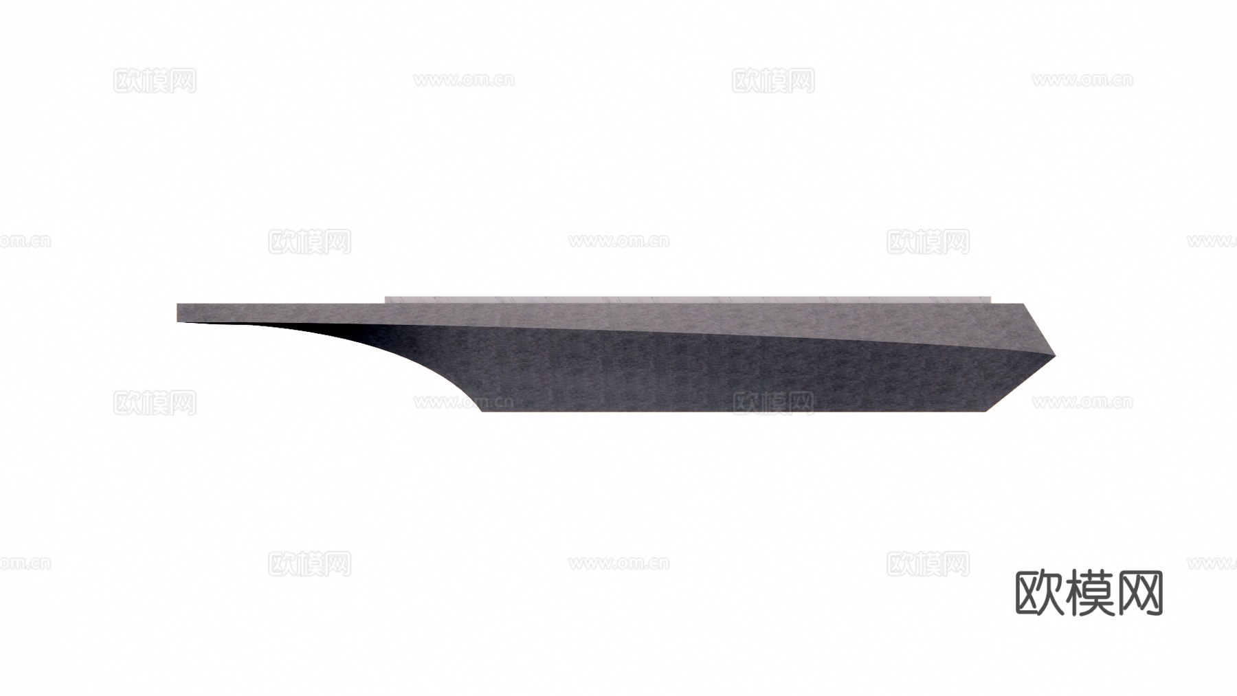 办公空间 办公 前台接待su模型下载（渲染图1）